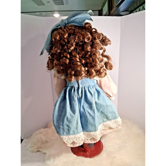 1985 A Boots Tyner Design Boyds Bears Laura First Day Of School 16ins Tall. - Picture 5 of 9